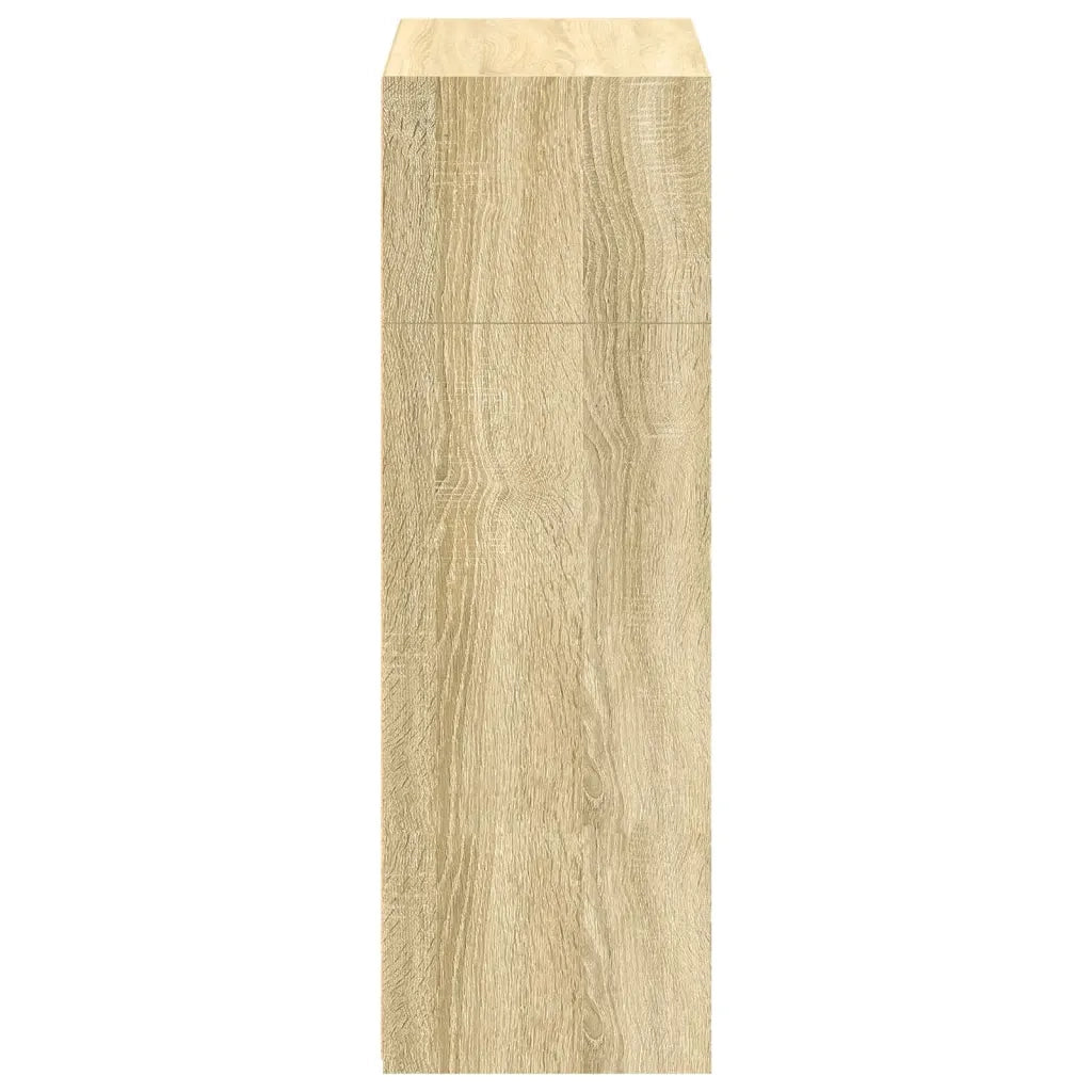 Credenza-Buffet-Armadio da cucina Rovere Sonoma 70x41x124 cm in Legno Multistrato
