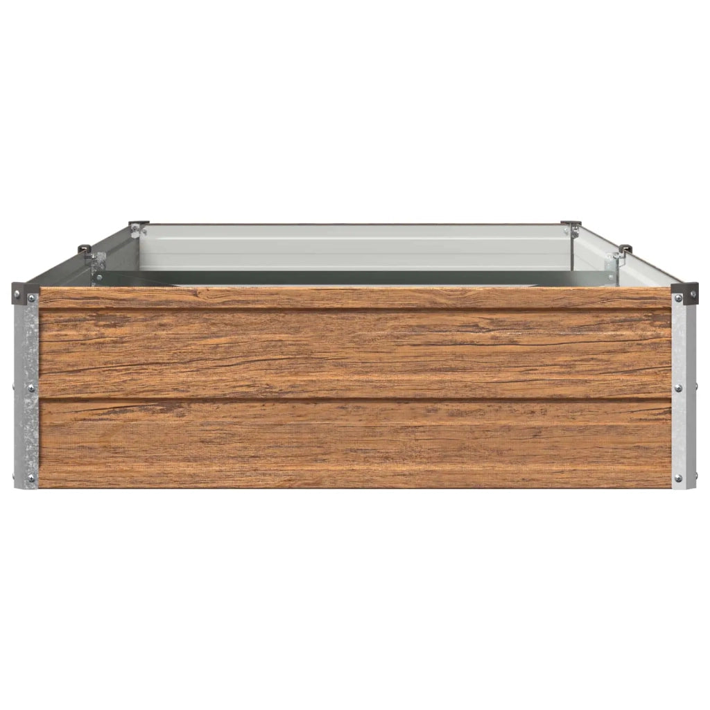 Letto rialzato da giardino Marrone legno 160 x 80 x 24 cm 8006471