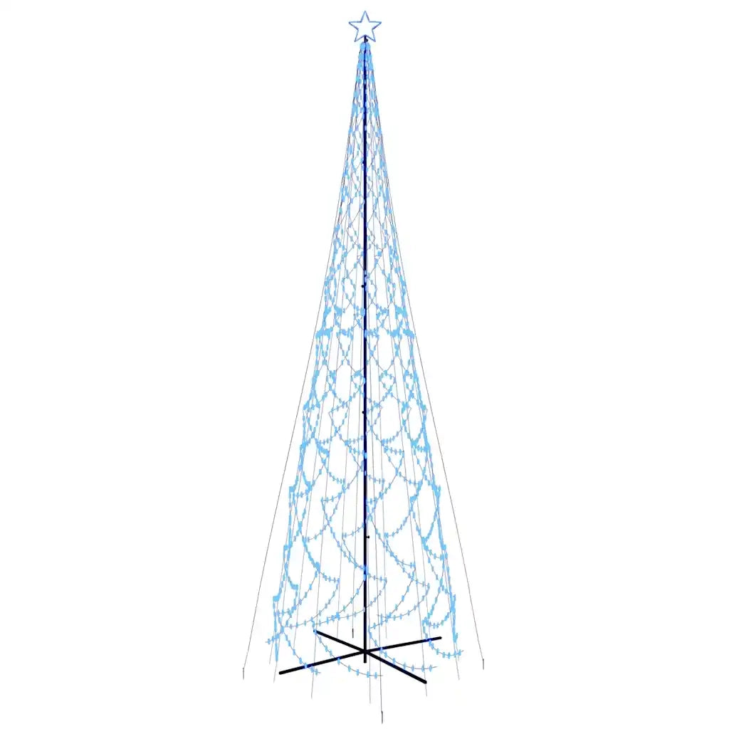 Albero di Natale a Cono-Luci decorative natalizie Blu 3000 LED 230x800 cm