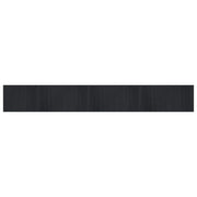 Tappeto del soggiorno | Tappeto Rettangolare Nero 70x500 cm in Bamb¨´