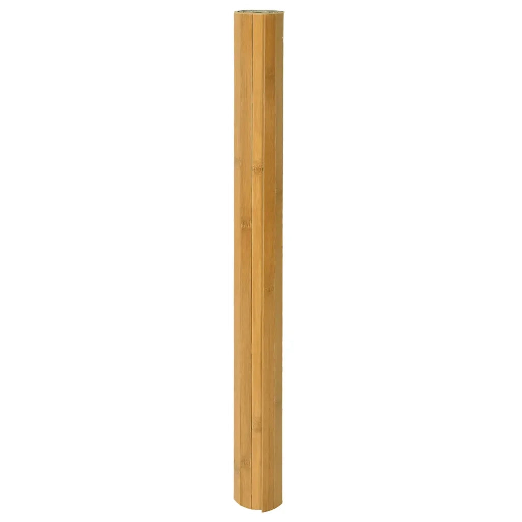 Tappeto Rettangolare Natura 80x300 cm in Bambù 376781