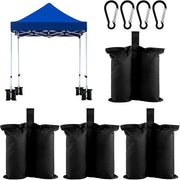 Pacco di 4 pesi per gazebo - piedini per gazebo robusti - tessuto Oxford impermeabile - resistente alle abrasioni - adatto per tende da sole, gazebo e tende