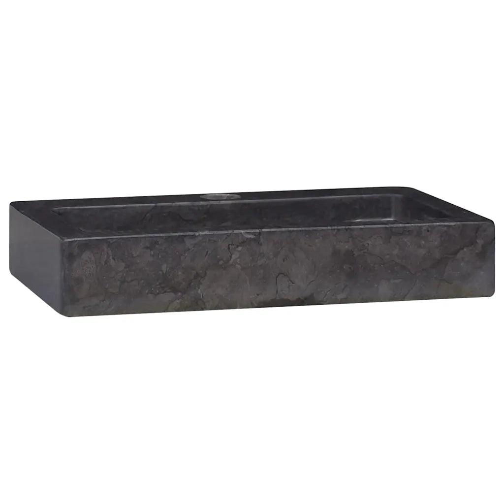 Lavello a Parete Nero 38x24x6,5 cm in Marmo CFW9969330