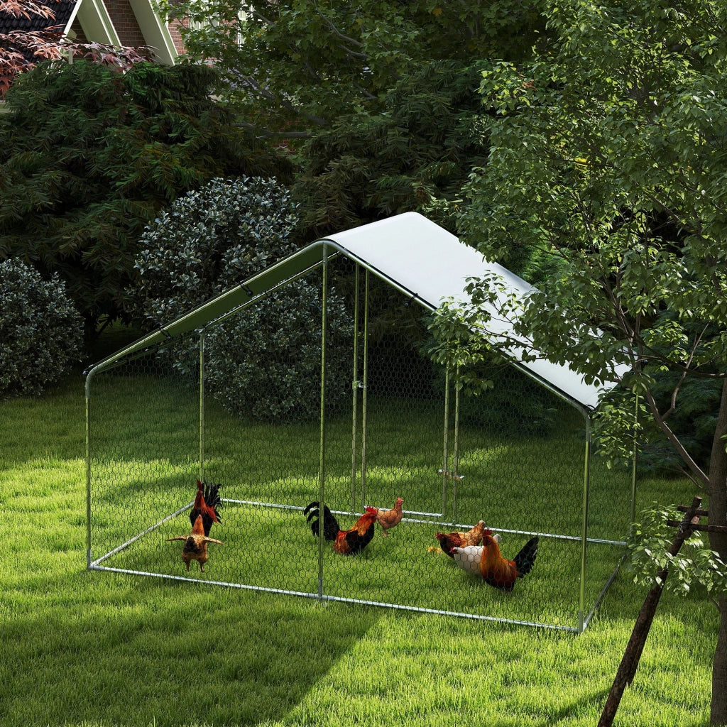 Pollaiolo per Galline Grande ¨C Zephmum ¨C Grigio 300x170x190 cm