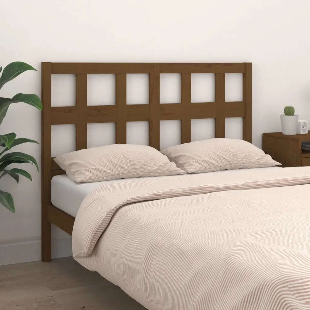 Testiera | Testata Letto ambra 205,5x4x100 cm in Legno Massello di Pino