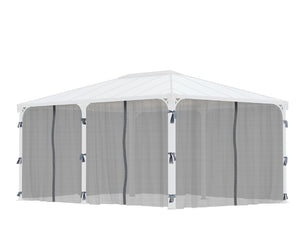 Rete Antizanzarae Per Gazebo Milano & Martinique 4.7X2.2 m