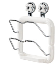 Organizzatore di coperchi - Sostegno di pentola - Ripostiglio cucina - Supporto antiscivolo - 25B x 6H cm - Bianco