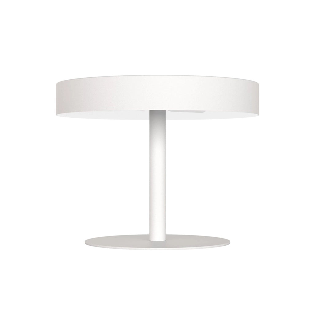 Lampade Da Scrivania Minimal Poseidone Acciaio Bianco 2 Luci G9 Ip20