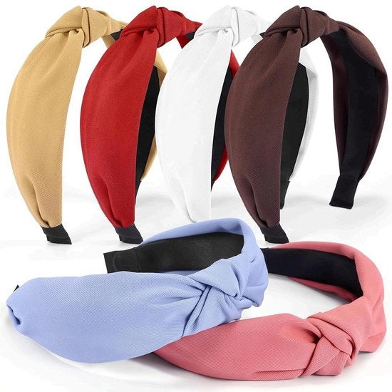Cintura per capelli - 6 pezzi di cinture per capelli stilese - Cintura per capelli per donne - Cinture per capelli, cinture per capelli ampie e accessori per capelli