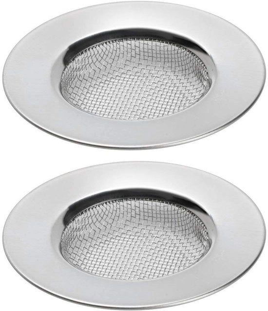 Filtro di scarico anti-impasto in acciaio inossidabile per doccia e cucina - diametro esterno 3 pollici (7,6 cm) - filtro di scarico