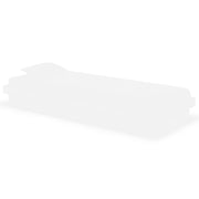 Letto singolo | Letto per adulti | Giroletto Bianco in Legno Massello 75x190 cm Small Single