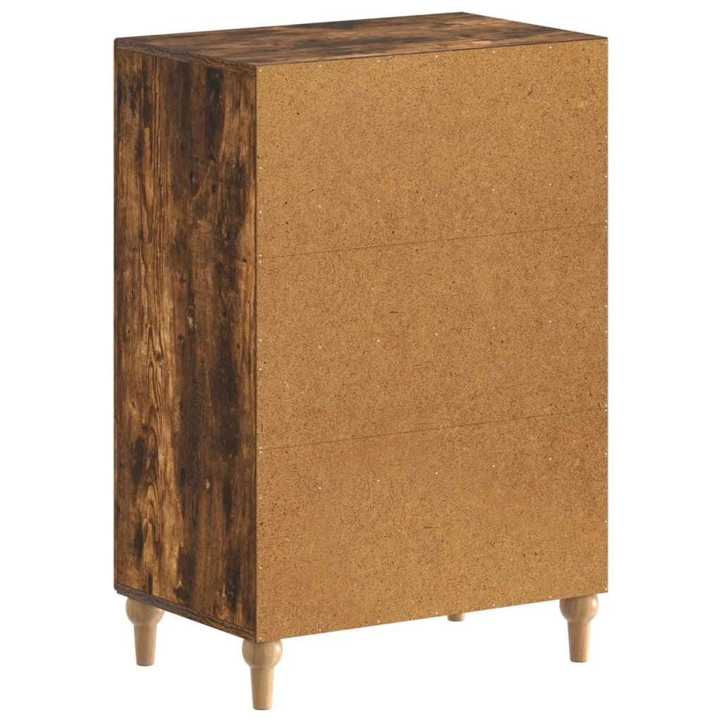 Mobile per scarpe ALKMAAR 59,5 x 39,5 x 90 cm Rovere Fumo 896210