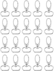 Zacchetti magnetici 20 pezzi - Clip per chiave a giroscopio - Haken per serrature - Trappole antiscivolo - Leggeri - Magneti robusti