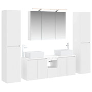 Set di mobili per il bagno 6 pcs Bianco 3407223