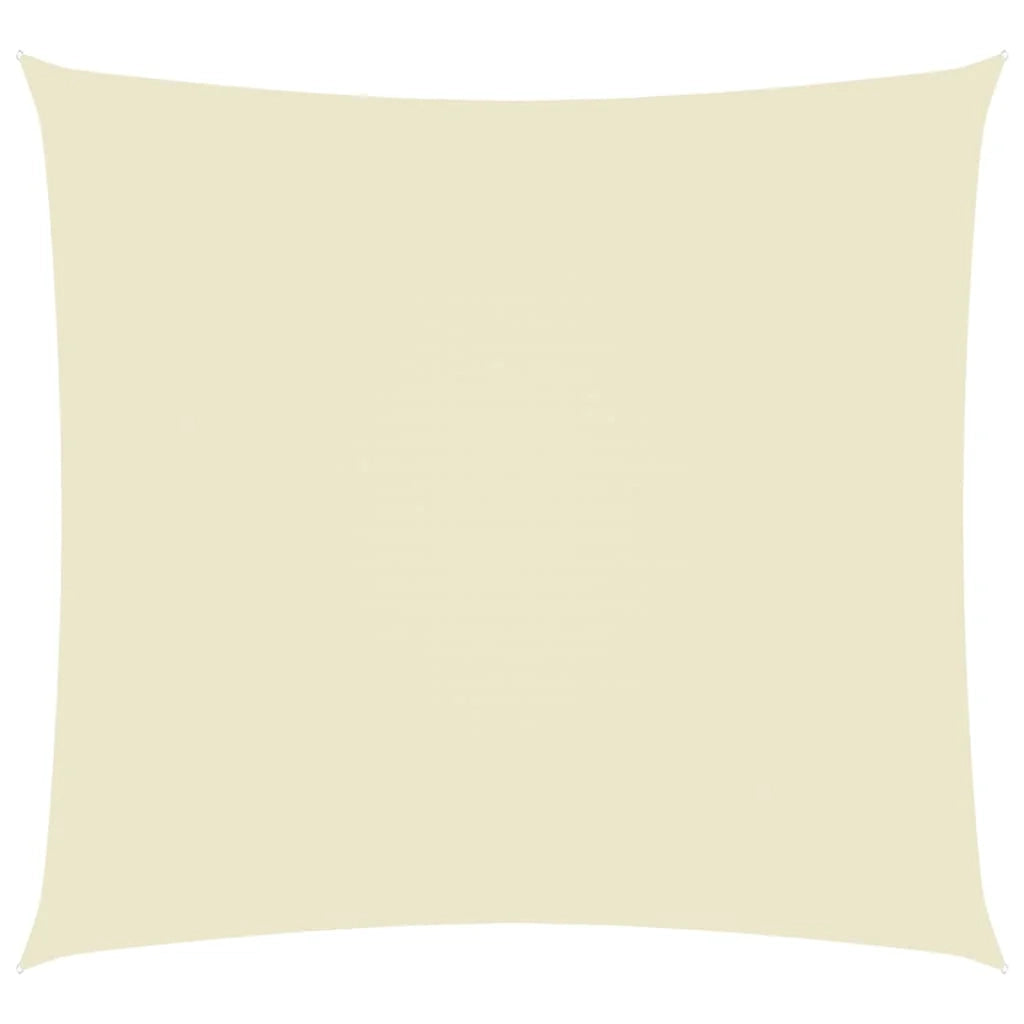 Vela ombreggiante/ombrellone rettangolare in tessuto Oxford 2 x 2,5 m crema 02_0009590