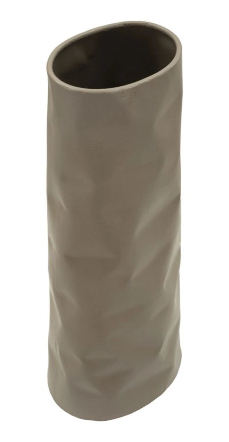 Vaso Norimberga 16x20x50 cm in Ferro Crema