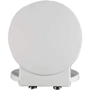 Anff sedile wc universale chiusura a soffietto tondo cerniera re