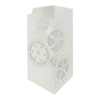Portaombrelli in metallo soggetto ingranaggi cm 24x24x60