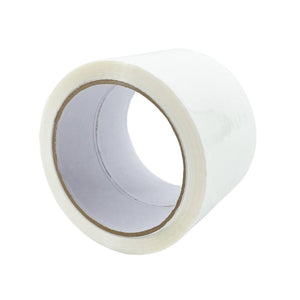 Nastro adesivo silenzioso bianco 50x132m per imballaggio professionale