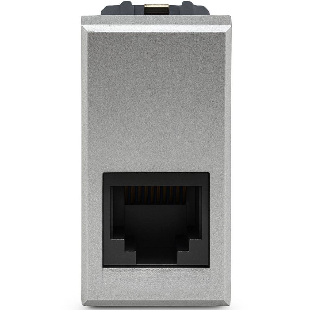 Bticino axolute hc4258/11n connettore telefonico rj11 tipo k10 tech