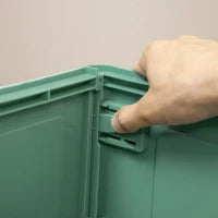 Lettiera per Gatti Chiusa con Paletta, Vassoio Estraibile e 2 Porte, 47.5x35.5x36.7cm, Verde