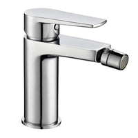 Miscelatore rubinetto asia per bidet in ottone colore cromato con piletta *** confezione 1