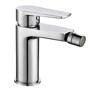 Miscelatore rubinetto asia per bidet in ottone colore cromato con piletta *** confezione 1