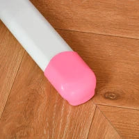 Set Scrivania per Bambini 6-12 Anni con Sedia Regolabile in Altezza, Cassetto, Luce e Piano Inclinabile, Rosa