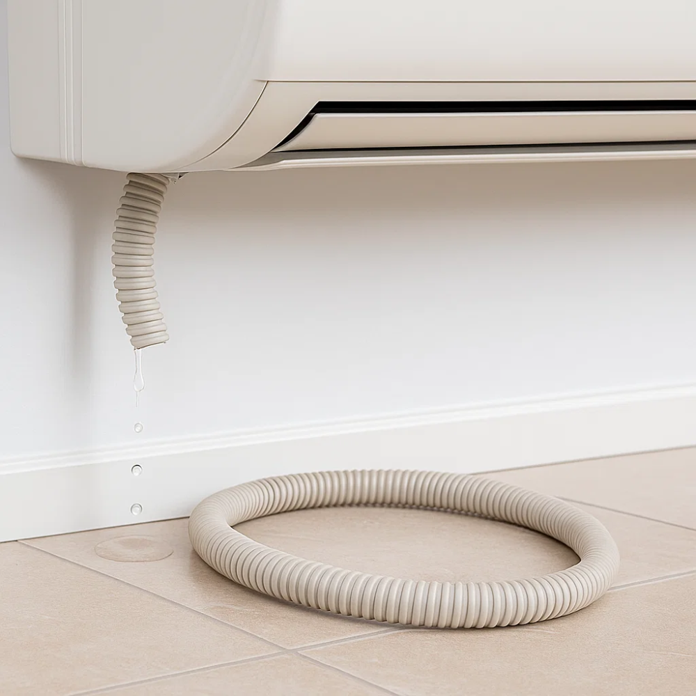 Tubo guaina spiralata grigia flessibile in pvc 5 metri per cavi elettrici *** diametro 25 millimetri, confezione 1