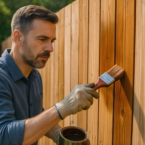 Fondo funghicida alchidico per legno interno ed esterno *** formato 2.5 lt, colore- teak, confezione 1