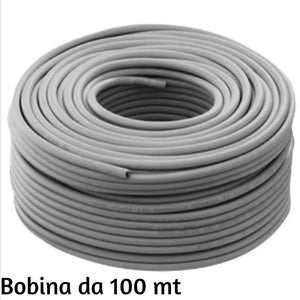 Cavo elettrico fg16or 2x4 mm² grigio 0,6/1 kv matassa 100 metri