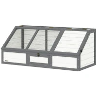 Box per Tartarughe da Esterno, Design Senza Fondo, Facile da Aprire, Bianco