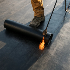 Membrana bituminosa impermeabilizzazione casasciutta (-5°c) cannello rotolo 1 x 10 m *** formato 3 kg/mq, confezione 1