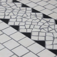 Tavolo Ceramica E Ferro Verniciato Ovale Dedalo 200X100 Cm