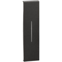 Cover illuminabile bticino 1 modulo varie finiture di colore *** colore nero, confezione 1