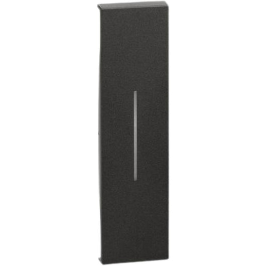 Cover illuminabile bticino 1 modulo varie finiture di colore *** colore nero, confezione 1