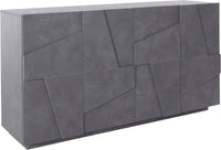 Mobile PING L 162.4 x H 86 x P 44.2 cm grigio ardesia