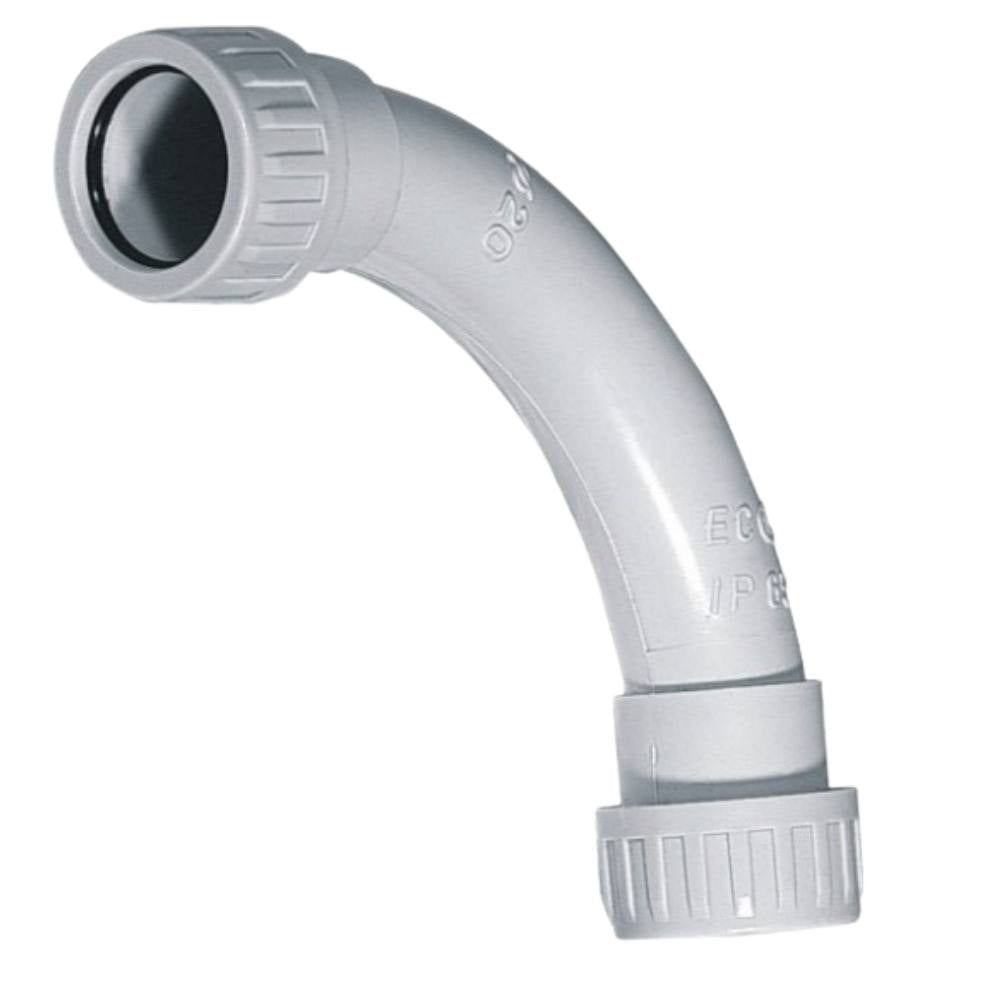 Curva 90° faeg tubo rigido ip65 per impianti elettrici vari diametri disponibili *** diametro 20 millimetri, confezi...