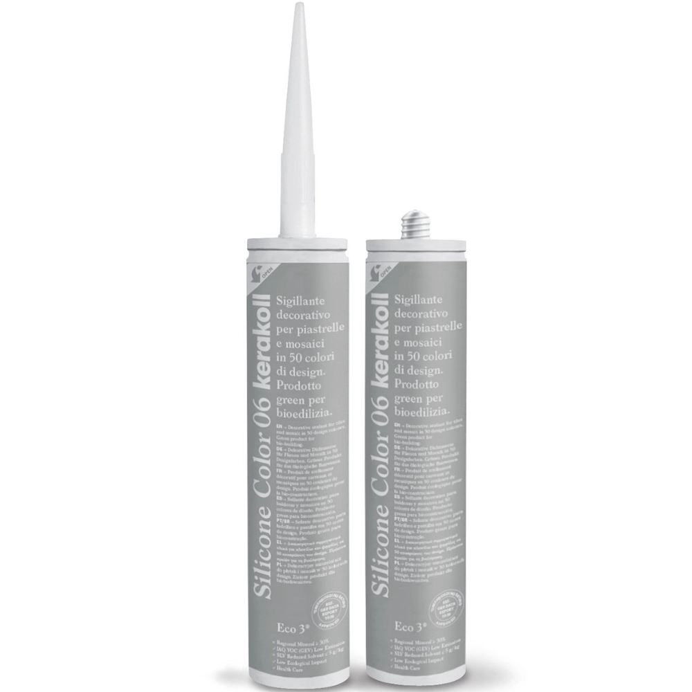 Silicone sigillante decorativo piastrelle mosaici giunture fughe colorato 310 ml *** colore- n 06, confezione 1