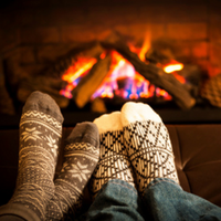 Camino a legna prefabbricato in ghisa con focolare aperto a sinistra m100tghjsx