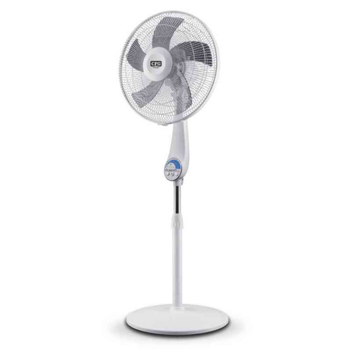 CFG EV094 QUIET 40 WHITE Ventilatore a piantana 5 pale con telecomando