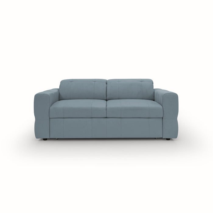 Kronos Divano con estraibile e poggiatesta reclinabili in morbida microfibra impermeabile T11 193 cm carta da zucchero