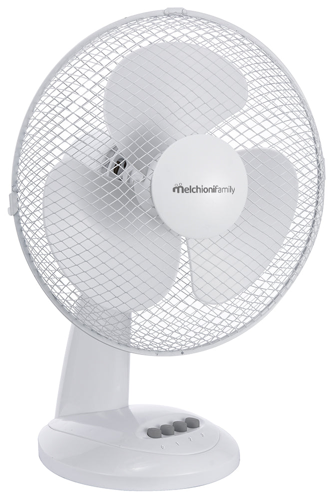 Melchioni Family ventilatore da tavolo MF2403T30 30cm 3 velocità 3 pale oscillazione
