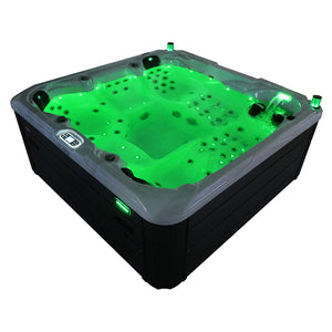 Minipiscina vasca idromassaggio 230x230x96 cm da esterno 5 persone | Erie