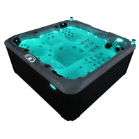Minipiscina vasca idromassaggio 230x230x96 cm da esterno 5 persone | Erie