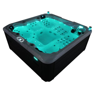 Minipiscina vasca idromassaggio 230x230x96 cm da esterno 5 persone | Erie