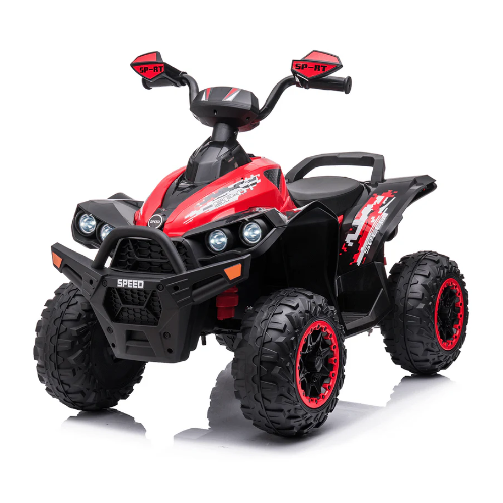 Quad Elettrico per Bambini Quad Medio Sport 12V-Rosso