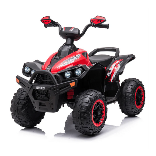 Quad Elettrico per Bambini Quad Medio Sport 12V-Rosso