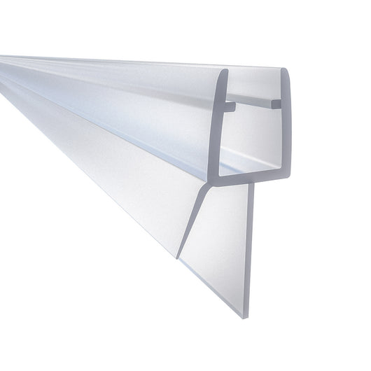 1 Pezzo Guarnizione Sottoporta per box doccia per vetro da 5-6 mm lungha 90 cm Tagliabile Coda PVC Morbido 23 mm Modello B