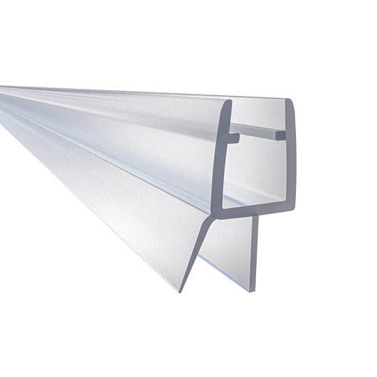 1 Pezzo Guarnizione Sottoporta per box doccia per vetro da 5-6 mm lungha 90 cm Tagliabile Coda PVC Morbido 12 mm Modello B
